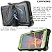 COVRWARE Aegis Series Compatible with Galaxy J3 (2016)/ J3 V/Sky/Sol/ j36/ j36V/Amp Prime/Express Prime Full-Body Holster Armor Case with Built-in Screen Protector, Belt-Clip, Kickstand, Green