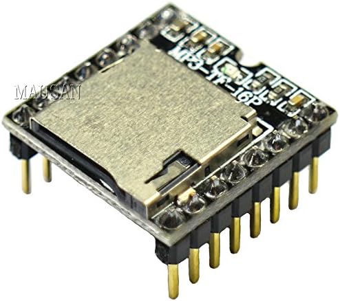 MAUSAN Mini MP3 Player Module DFPlayer TF Card U Disk Audio Voice Module For Arduino 1pcs