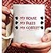My house my rules my coffee Mug,Printing On Both Sides,Gifts for women and men