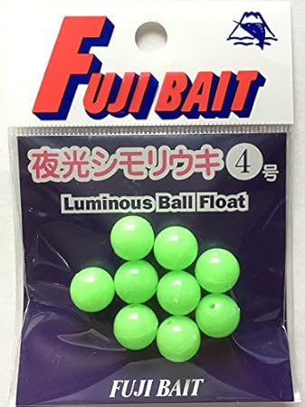 Amazon 富士ベイト 夜光シモリウキ 4号 グリーン 富士ベイト アクセサリー
