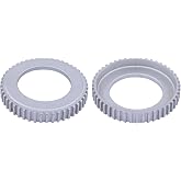 2Pcs Front ABS Rotor Wheel Speed Sensor Skid Ring for Toyota | for Toyota Sequoia 2001-2007, Tundra 2000-2006, Tacoma 1995-2004, 4Runner 1996-2002 Replace 43515-35010