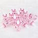 NUOLUX Feeder Style Candy Bottle Gift Box Baby Shower Favors 12pcs (Pink)
