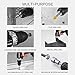 Cordless Drill Driver, Cordless Drill with 2 Batteries, 30Min Fast Charger 4.0A, 25+1 Torque Setting, 2-Variable Speed Max Torque 550 In-lbs, 3/8