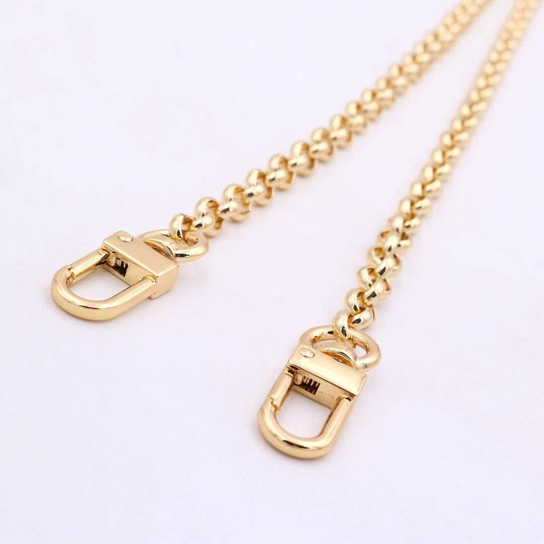 Photo 1 of NEXT FASHION NextFashion O Chain Strap Gold Purse Chain (7mm) Wide Polished Crossbody Shoulder Strap - 24" / 60centimeters