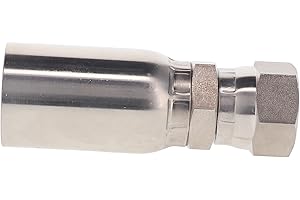 HYDRAULICS DIRECT | THY-FJX-06-06-PK05 | 3/8" Hose x 3/8" JIC (9/16"-18 Thread) 37° Female Swive | Hydraulic Hose Fittings