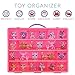 Littlest Pet Shop Case, Toy Storage Carrying Box. Figures Playset Organizer. Accessories For Kids by LMB