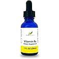Herb-Science Liquid Vitamin B6 Drops - Pyridoxine Extract Dietary Supplement to Support Brain Function, Immunity, Nervous System, Heart Health, Metabolism - 500% DV, 36 Servings per Bottle - 1 fl. oz.