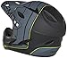 Demon United Podium Fullface Bike Helmet- 13 Vents- Lightweight- Breathable (Black/Grey, Medium)
