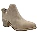 Younsuer Women's Fall Winter Chunky Low Heel Round toe Side Buckle Ankle Booties Boots