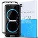 Samsung Galaxy S8 Tempered Glass Screen Protector, Exact Design Full Screen Coverage, 3D Curved Edge, Anti-Scratch, Anti-Fingerprint, Bubble Free, Lifetime Replacement Warranty Black