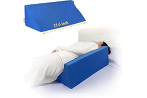 Mistuki Wedge Pillows for After Surgery Bed Foam Wedge for Sleeping Elderly Patient Turning Device Body positioners Prevent Bed Sore Back Pain Pregnancy Buttress Medical Triangle Bolster Pillow