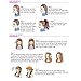 DEYSSNE Women's Short Fluffy Sliver Grey Heat Resistant Synthetic Wig for Mom Grandma
