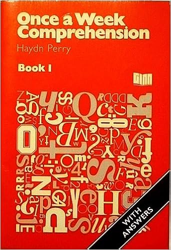 Once A Week Comprehension Book 1 With Answers Other Ginn - 