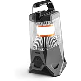 NEBO Galileo Lantern, Powerful, Rechargeable, Durable and Water-Resistant Lantern & Power Bank with 5 Light Modes,Black