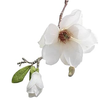 Künstliche Gefälschte Blumen Blatt Magnolia Blumen Hochzeit Bouquet Party Home Decor Sunday