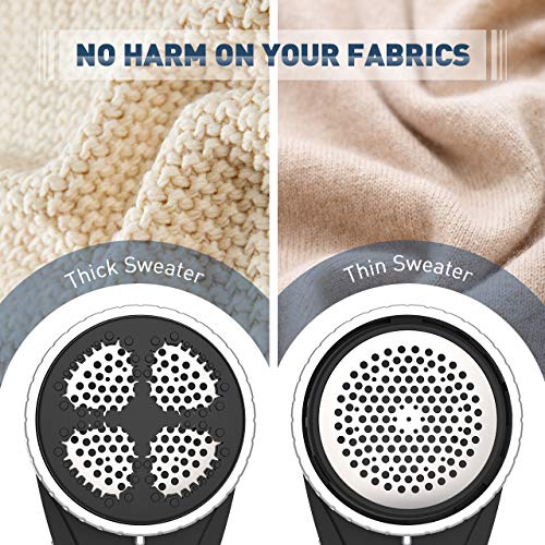 image for VIVREAL Clothes Lint Remover, Rechargeable Fabric Shaver with Adjustab