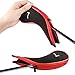 Golf Club Headcovers, Aeola Zipper headcovers for golf clubs iron covers with Interchangeable Number Tag, Red - 10Pcs