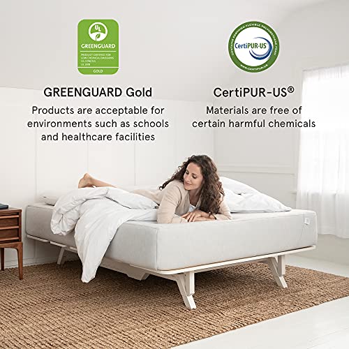 Nod Hybrid by Tuft & Needle Queen Mattress, Soft Memory Foam and Firm