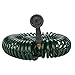 50 Feet Garden Hose Water - 8 Pattern Spray Nozzle with Brass Connector Green