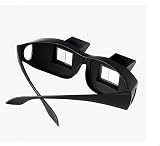 Rayibuir Prism Reading Glasses Horizontal Lazy Spectacles for Reading TV view 3