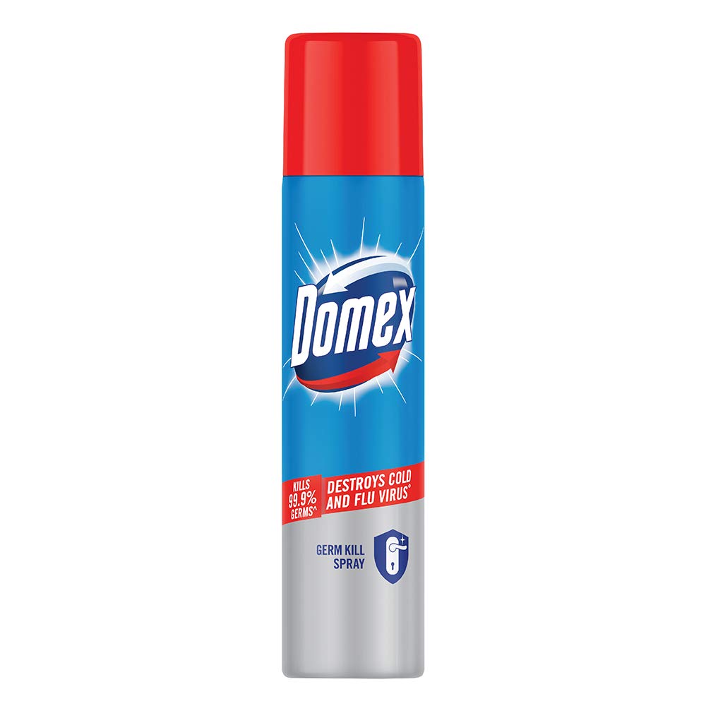 Domex GermKill Spray Kills 99.9 Germs Instant Action Lasts Longer Than 1000 Sprays