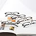 Daxin Unisex Glasses Hipster Vintage Glasses Non-Prescription Half Frame Clear Lens Nerd Eye wear