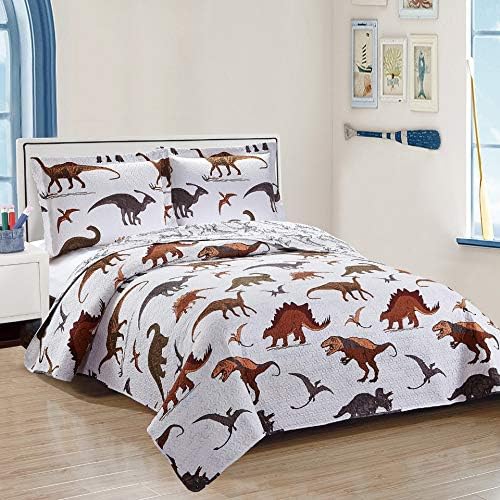 dinosaur quilt set