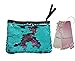 Winmany Sequin Makeup Bag Reversible Cosmetic Bag, Fashion Women Handbag Bling Glitter Evening Party Bag,Sparkling Shiny Clutch Handbag Wedding Bag Purse Wallet Pouch