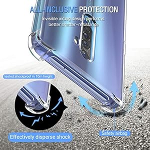 iVoler Cover per Oppo Reno2 / Oppo Reno 2, Antiurto Custodia con Paraurti in TPU Morbido e 3 Pezzi Pellicola Vetro… - immagine 3