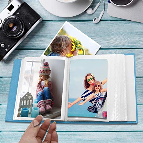 96 Pockets Wallet Fotoalbum mit PU-Leder, Album Schutzhülle Foto Album für Fotohüllen Fujifilm Instax Mini 11 / 7S / 8/8… – Bild 5