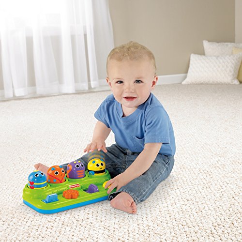 Fisher-Price Brilliant Basics Boppin' Activity Bugs (Amazon Exclusive)