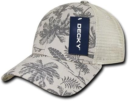tropical trucker hat