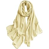 Chiffon Hijab for Women Sheer Shawl and Wraps for Wedding Bridal Scarves Summer Lightweight Sun-proof Scarf