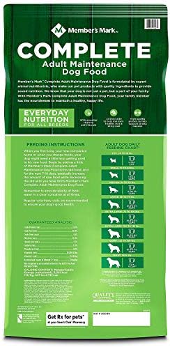 members mark complete dog food