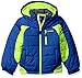 London Fog Boys' Hooded Color Blocked Bubble Jacket