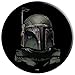 Star Wars Boba Fett Helmet Pointillism Art PopSockets Standard PopGrip