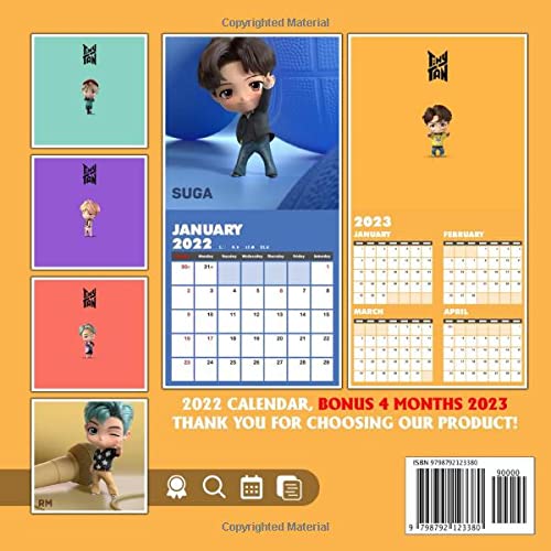 Calendrier Tan 2023 Calendar 2022 Tiny Tan: A Great Photos For Anyone Lover Bts Tiny Tan To  Welcome A New Year | Calendario Calendrier Kalender 2022 | Bonus 4 Months  2023. Lunar Moon Phases: Hiddleston, Join, Hiddleston: 9798792123380:  Amazon.com: Books
