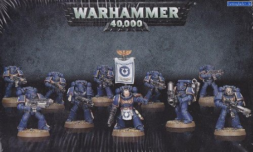 Warhammer 40,000 (40K) Space Marine Tactical Squad 2013 release by Games Workshop