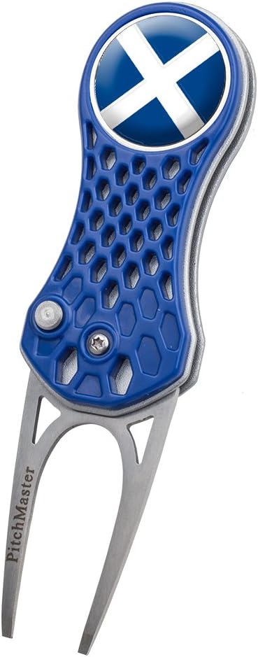 Asbri Golf Unisex Adult Venom Scotland Pitch Mark Repairer - Blue, N/A