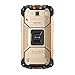 Ulefone Armor 2 5.0 Inch Android 7.0 Unlocked Smartphone - Waterproof Shockproof Dustproof MT6753 64Bit Octa core 1.3GHz 6GB RAM + 64GB ROM 13MP / 5MP Camera 4G Dual SIM Mobile Phone Gold