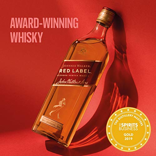 Johnnie Walker Red Label, Blended Scotch Whisky, handgefertigt in den 4 bekanntesten Regionen Schottlands, 40% vol, 700ml Einzelflasche – Bild 5