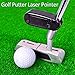 YEVIOR Black Golf Putter Laser Pointer Putting Training Aim Line Corrector Improve Aid Tool Practice Golf Accessories