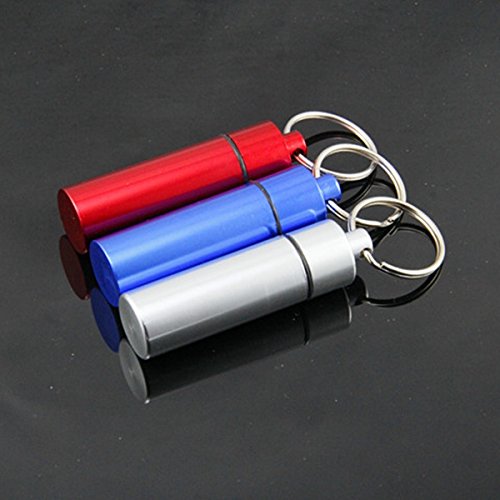 Travel Supplies - 1 Pcs Waterproof Aluminum Box Drug Medicine Holder Container Travel - Aluminium Contraceptive Pill Corner Birth Oral Package Anovulatory Lozenge Boxwood - Thumbnail 6
