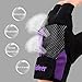 Trideer Padded Workout Gloves for Men - Gym Weight Lifting Gloves with Wrist Wrap Support, Full Palm Protection & Extra Grips for Weightlifting, Exercise, Cross Training, Fitness, Pull-up