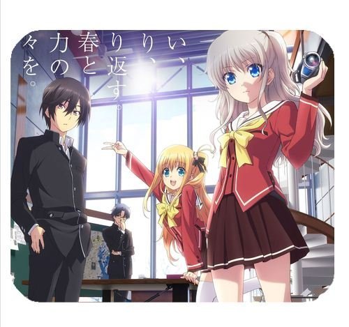 Classic Tm Anime Charlotte Characters Tomori Nao And Nishimori Yusa Anime Mouse Pad Mouse Mat 04 Buy Online In Haiti At Desertcart