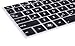 2PCS Keyboard Cover for ASUS UX301LA UX302LG UX303LA UX303LB UX303LN UX303UA UX303UB UX305 UX305CA UX305FA UX305LA UX306UA UX330CA UX330UA UX42 Q302LA Q302UA Q304UA Q324UA, Black&Clear