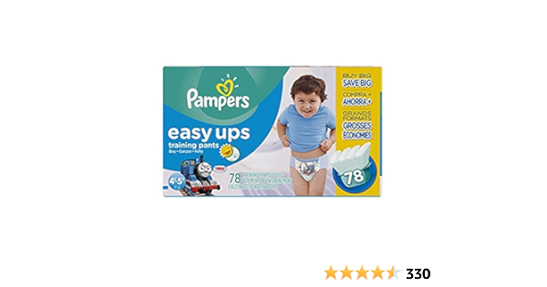 pampers pull up diapers