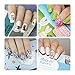 BEAUTYBIGBANG 4Pcs Nail Stamping Plate Holiday Theme - Easter Holloween Animal Image Plates Nail Art Design Stamp Kit Manicure Template set