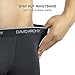 DAVID ARCHY Mens Trunks Underwear Soft Breathable Rayon Made from Bamboo Trunk No Fly Pouch 4-Pack L 2.5''