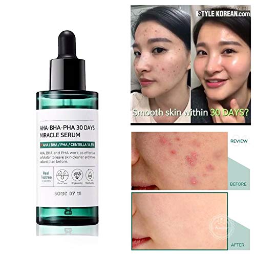 aha bha serum for acne